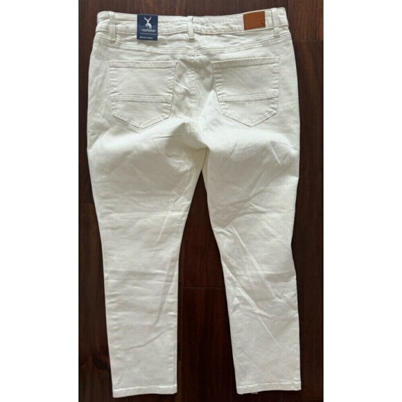 Resfeber jeans Roma collection cream skinny  jeans size 16 - Picture 14 of 15